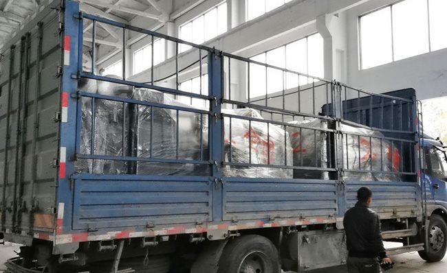 4臺(tái)200kw沼氣發(fā)電機(jī)組發(fā)往江西贛州市兩家養(yǎng)殖場(chǎng)